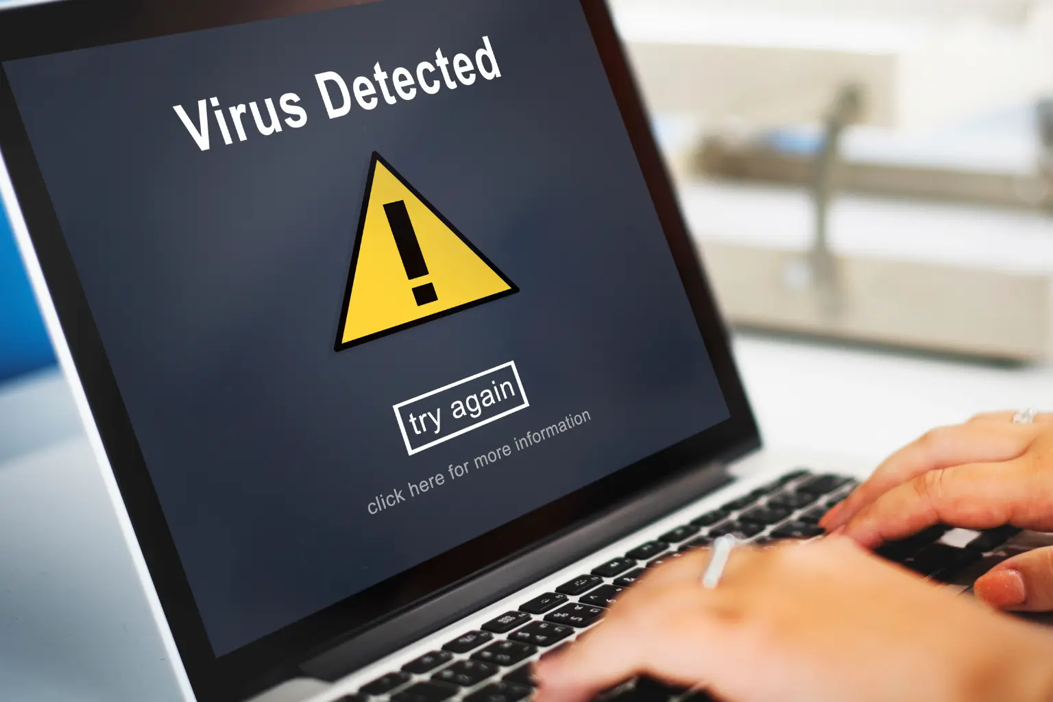 Virus removal service at iMobile Detroit