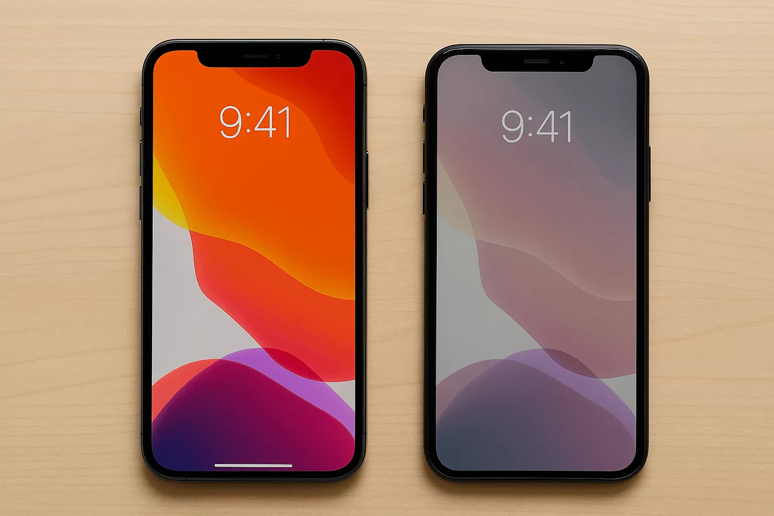 Fake vs real iPhone screen comparison guide